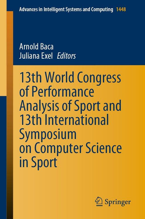 Produktbild: 13th World Congress of Performance Analysis of Sport and 13th International Symposium on Computer Science in Sport