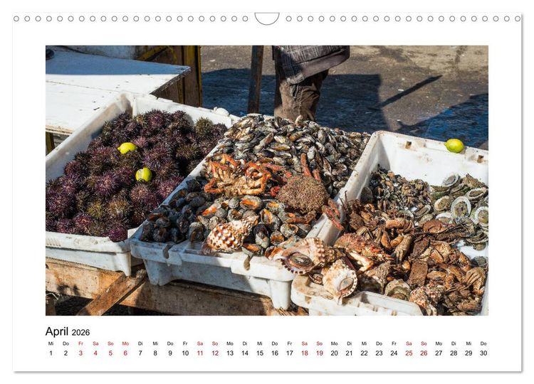 Produktbild: Marokko - Farbenfrohe M&auml;rkte (Wandkalender 2026 DIN A3 quer), CALVENDO Monatskalender