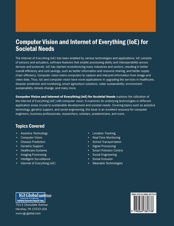 Produktbild: Computer Vision and Internet of Everything (IoE) for Societal Needs