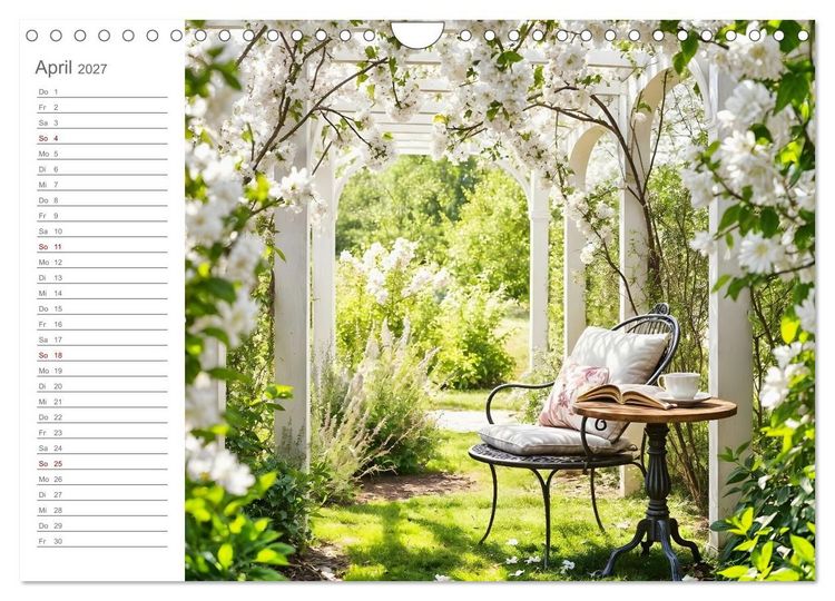 Produktbild: Zuhause im Augenblick - Lieblingspl&auml;tze zum Innehalten (Wandkalender 2027 DIN A4 quer), CALVENDO Monatskalender