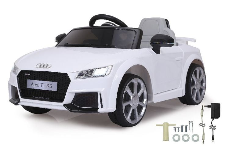 Jamara Kids Ride on Audi TT RS weiB 12V