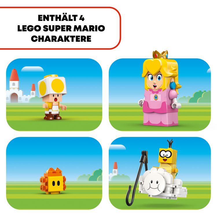 Produktbild: LEGO Super Mario Abenteuer mit der interaktiven LEGO Peach 71441