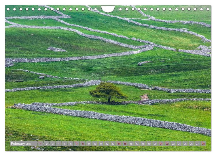 Produktbild: Yorkshire - Romantic between dales and coast (Wall Calendar 2026 DIN A4 landscape), CALVENDO 12 Month Wall Calendar