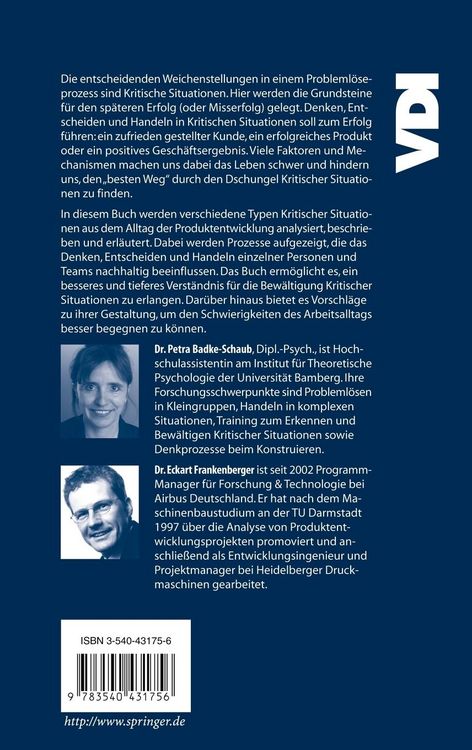 Produktbild: Management Kritischer Situationen