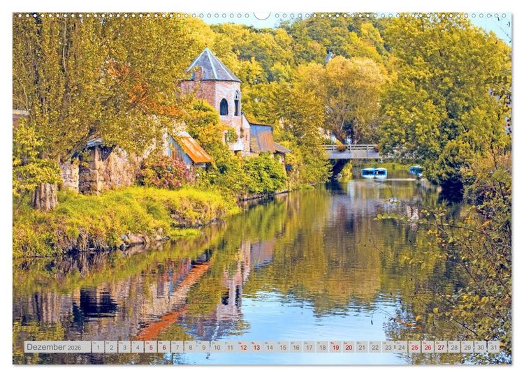 Produktbild: Frankreich: Lichtstimmungen der Phantasie (Wandkalender 2026 DIN A2 quer), CALVENDO Monatskalender