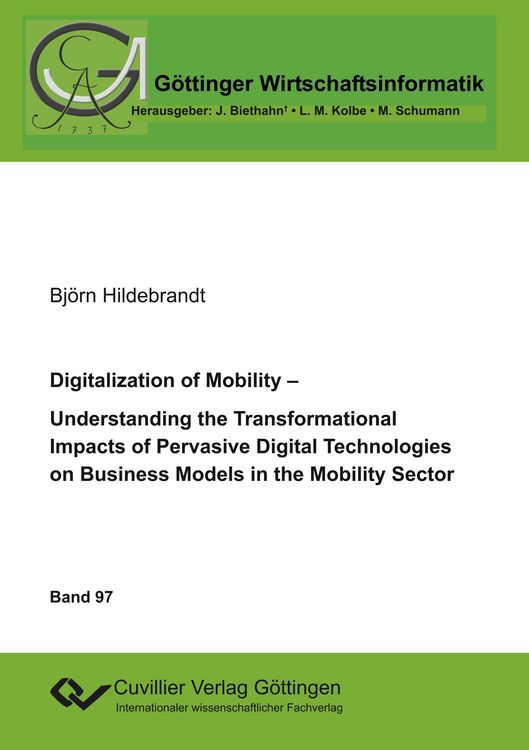 Produktbild: Digitalization of Mobility