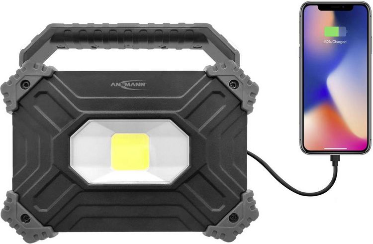 Produktbild: Ansmann 1600-0394 FL2500R LED Arbeitsleuchte akkubetrieben 30 W 2400 lm