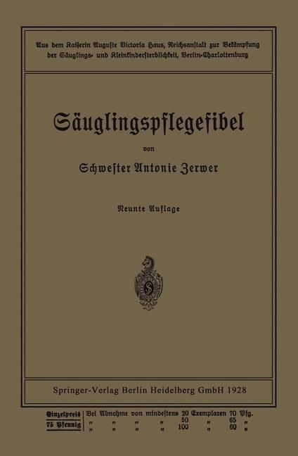 Produktbild: S&auml;uglingspflegefibel