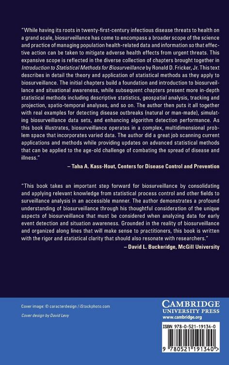 Produktbild: Introduction to Statistical Methods for Biosurveillance