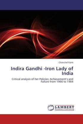 Produktbild: Kaim, C: Indira Gandhi -Iron Lady of India