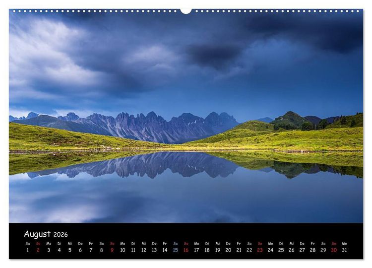 Produktbild: Tiroler Stimmungen (hochwertiger Premium Wandkalender 2026 DIN A2 quer), Kunstdruck in Hochglanz