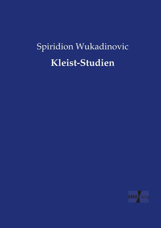 Produktbild: Kleist-Studien