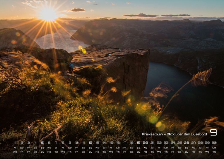 Produktbild: Norwegen &ndash; Im Land der Fjorde - 2027 - Kalender DIN A3
