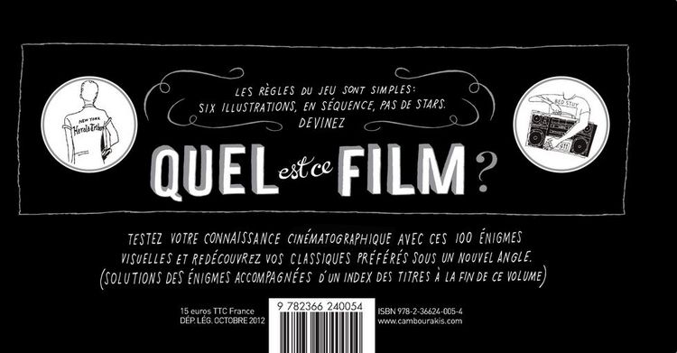 Produktbild: Quel est ce film ? : 100 &eacute;nigmes visuelles pour cin&eacute;philes