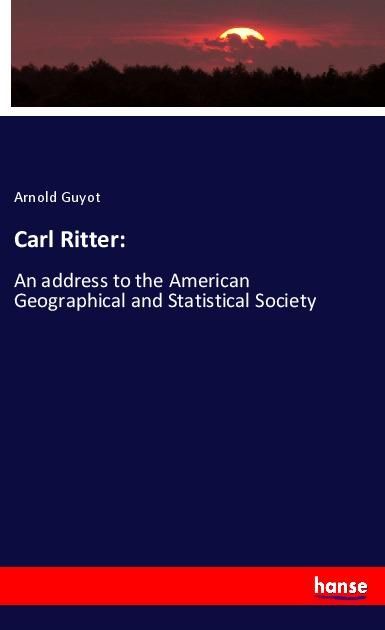 Produktbild: Carl Ritter: