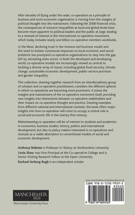 Produktbild: Mainstreaming co-operation