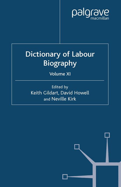 Produktbild: Dictionary of Labour Biography