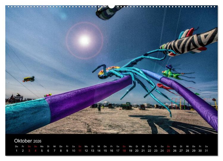 Produktbild: Dirks Drachenwelt (hochwertiger Premium Wandkalender 2026 DIN A2 quer), Kunstdruck in Hochglanz