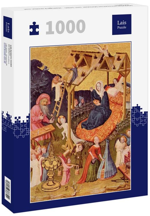 Produktbild: Lais Puzzle Mittelrheinischer Meister um 1420 - Heilige Familie mit Engeln 1000 Teile