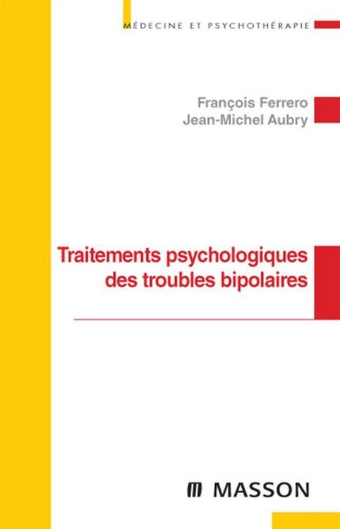 Produktbild: Traitements psychologiques des troubles bipolaires