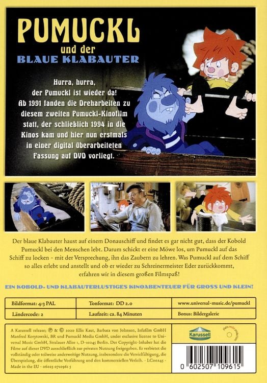 Pumuckl und der blaue Klabauter