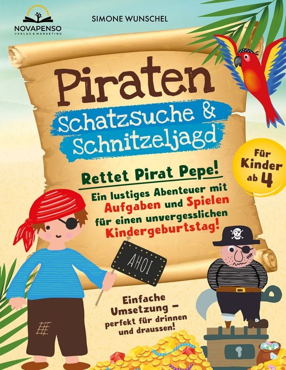 Produktbild: Piraten Schatzsuche und Schnitzeljagd f&uuml;r Kinder ab 4