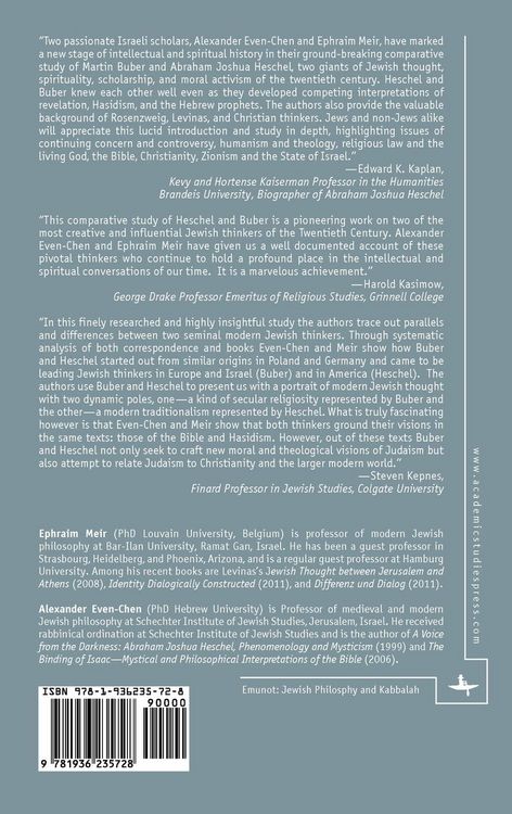 Produktbild: Between Heschel and Buber