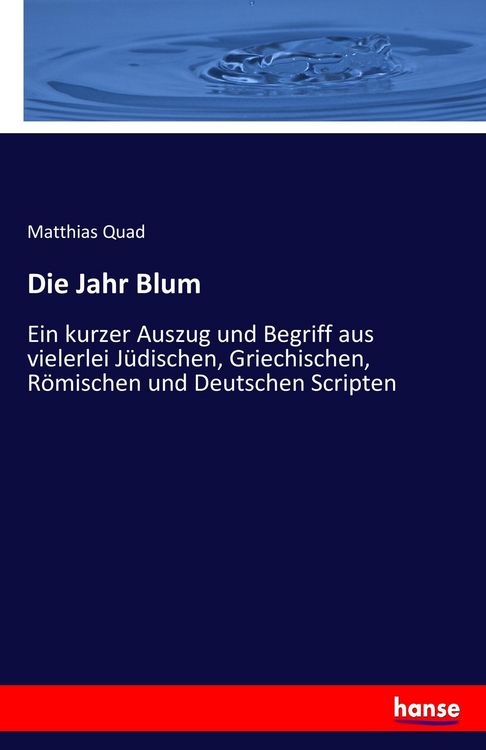 Produktbild: Die Jahr Blum