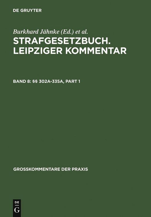 Produktbild: &sect;&sect; 302a-335a