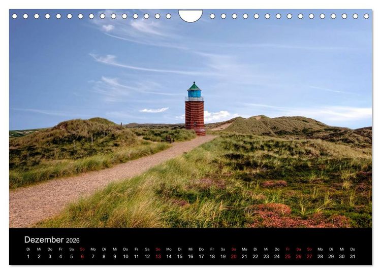 Produktbild: Sylt (Wandkalender 2026 DIN A4 quer), CALVENDO Monatskalender
