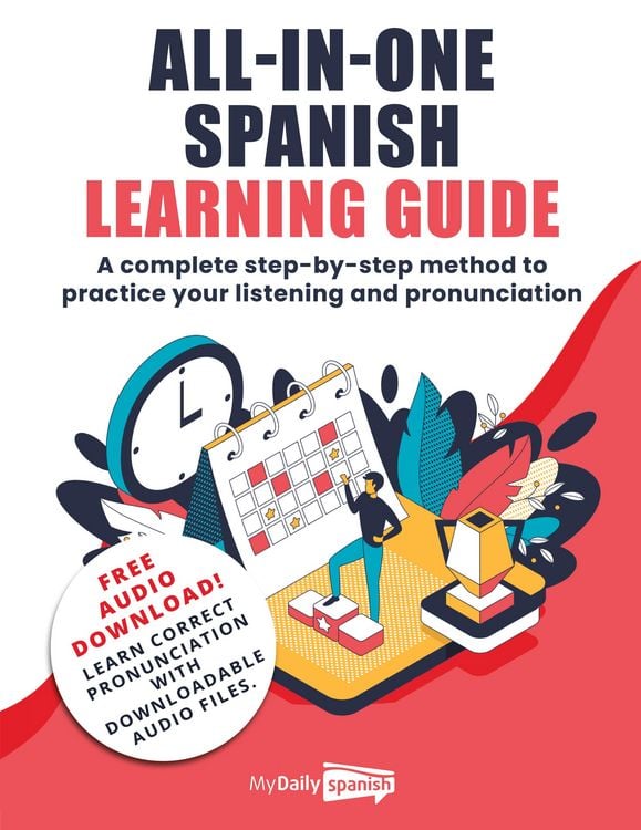 Produktbild: All-In-One Spanish Learning Guide