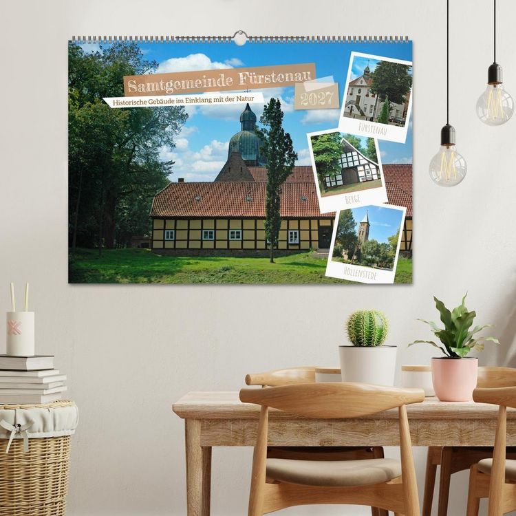 Produktbild: Samtgemeinde F&uuml;rstenau (Wandkalender 2027 DIN A2 quer), CALVENDO Monatskalender