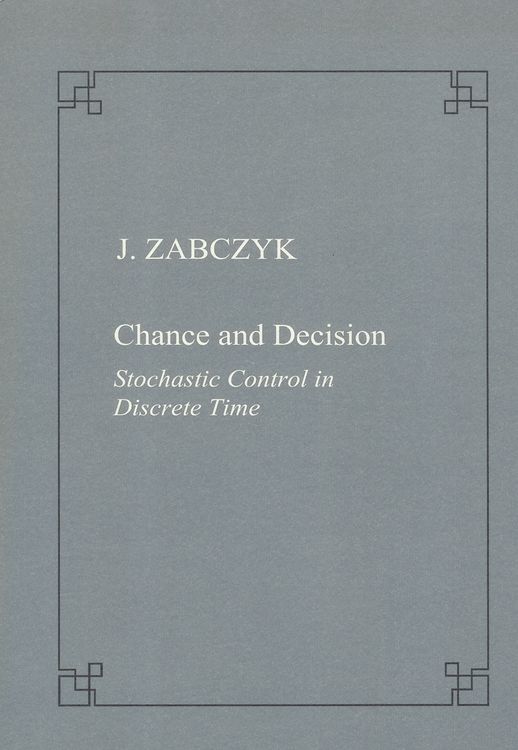Produktbild: Chance and decision. Stochastic control in discrete time