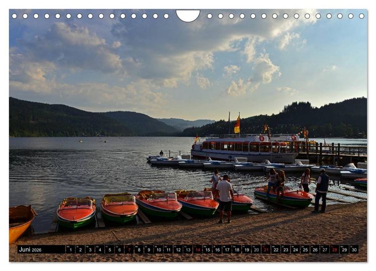 Produktbild: Romantischer Schwarzwald (Wandkalender 2026 DIN A4 quer), CALVENDO Monatskalender