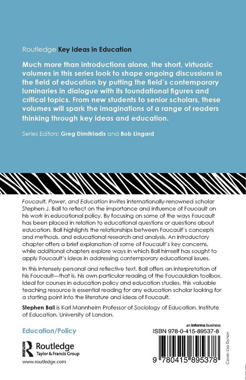 Produktbild: Foucault, Power, and Education