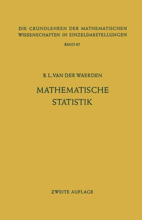 Produktbild: Mathematische Statistik