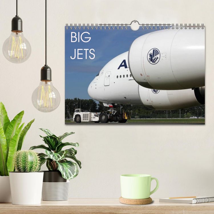 Produktbild: Big Jets (Wall Calendar 2026 DIN A4 landscape), CALVENDO 12 Month Wall Calendar
