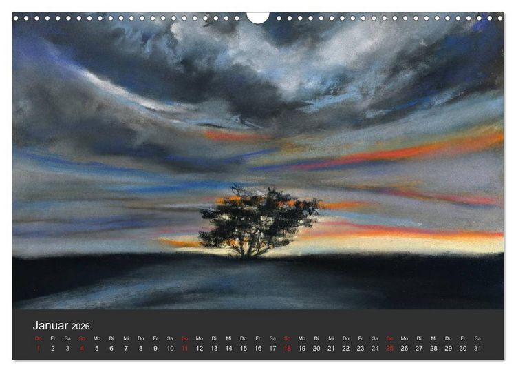 Produktbild: Landschaftspastelle (Wandkalender 2026 DIN A3 quer), CALVENDO Monatskalender