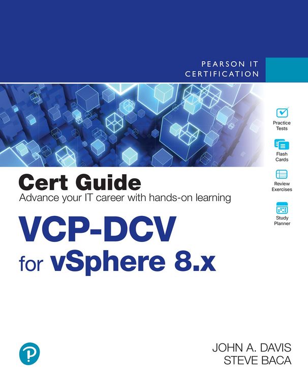 Produktbild: VCP-DCV for vSphere 8.x Cert Guide