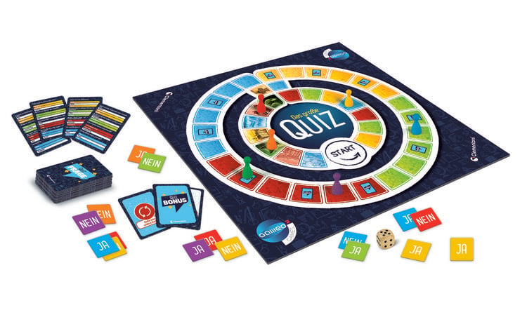 Produktbild: Experimentierset Galileo Das gro&szlig;e Quiz