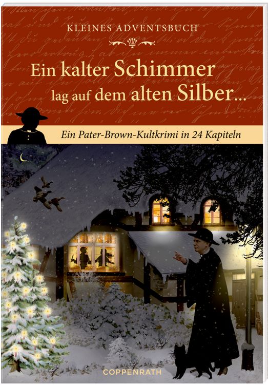 Produktbild: Adventskalenderbuch mit T&uuml;rchen &ndash; Ein kalter Schimmer lag auf dem alten Silber ...