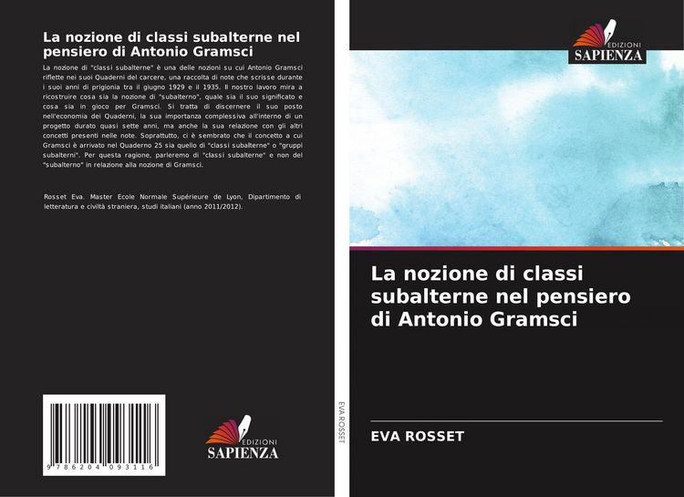 Produktbild: La nozione di classi subalterne nel pensiero di Antonio Gramsci