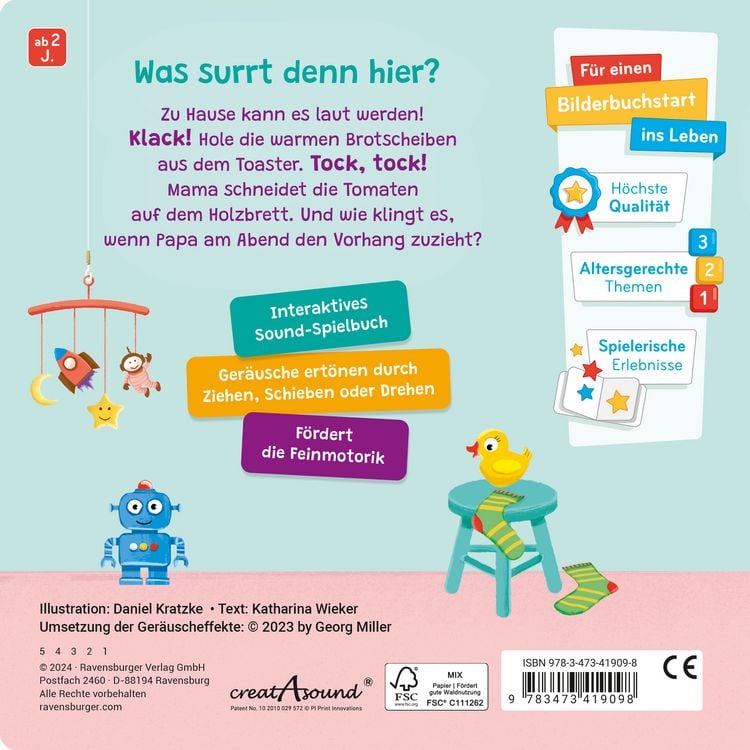 Produktbild: Spielen, h&ouml;ren, staunen - Zuhause