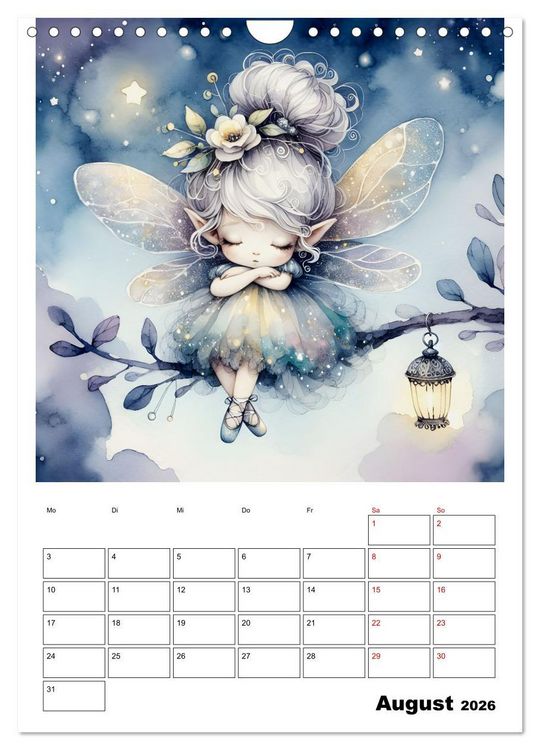 Produktbild: Schlummernde Magie (Wandkalender 2026 DIN A4 hoch), CALVENDO Monatskalender