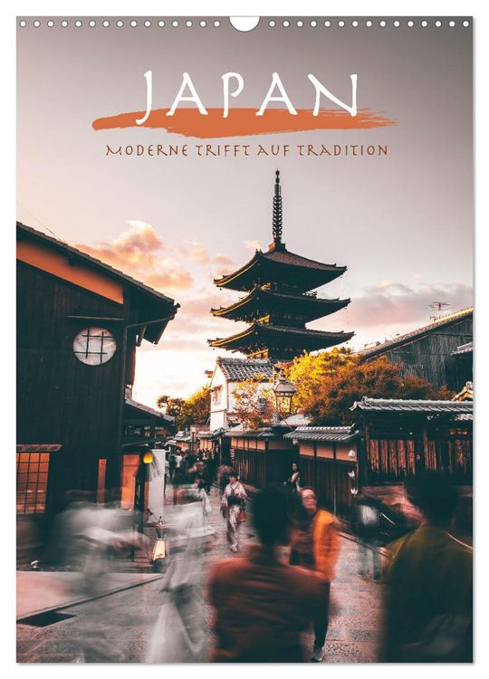 Produktbild: Japan - Moderne trifft auf Tradition. (Wandkalender 2026 DIN A3 hoch), CALVENDO Monatskalender