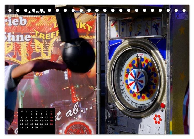Produktbild: Kirmesrummel (Tischkalender 2026 DIN A5 quer), CALVENDO Monatskalender