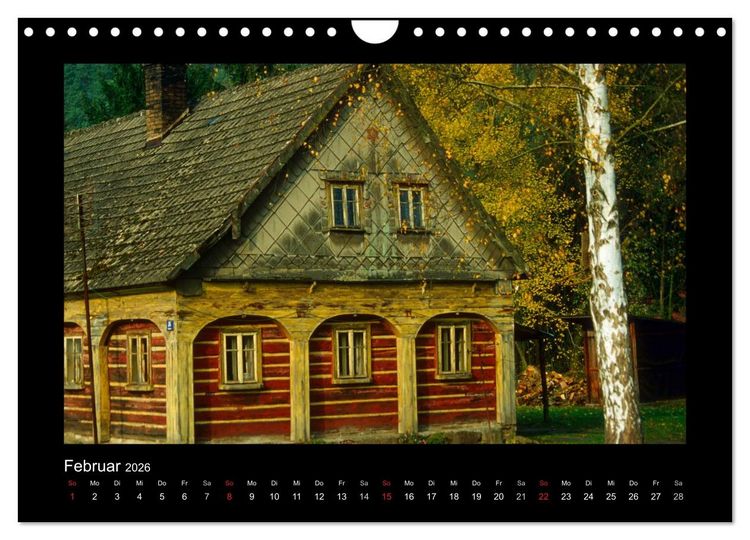 Produktbild: Haustr&auml;ume 2026 (Wandkalender 2026 DIN A4 quer), CALVENDO Monatskalender