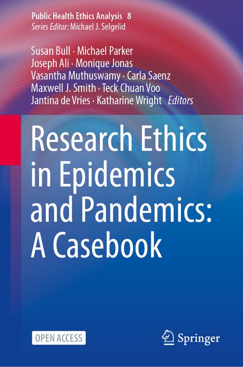 Produktbild: Research Ethics in Epidemics and Pandemics: A Casebook