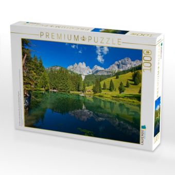 Produktbild: CALVENDO Puzzle Ein Motiv aus dem Kalender Die sch&ouml;nsten Salzburger Bergseen | 1000 Teile Lege-Gr&ouml;&szlig;e 64x48cm Foto-Puzzle f&uuml;r gl&uuml;ckliche Stunden