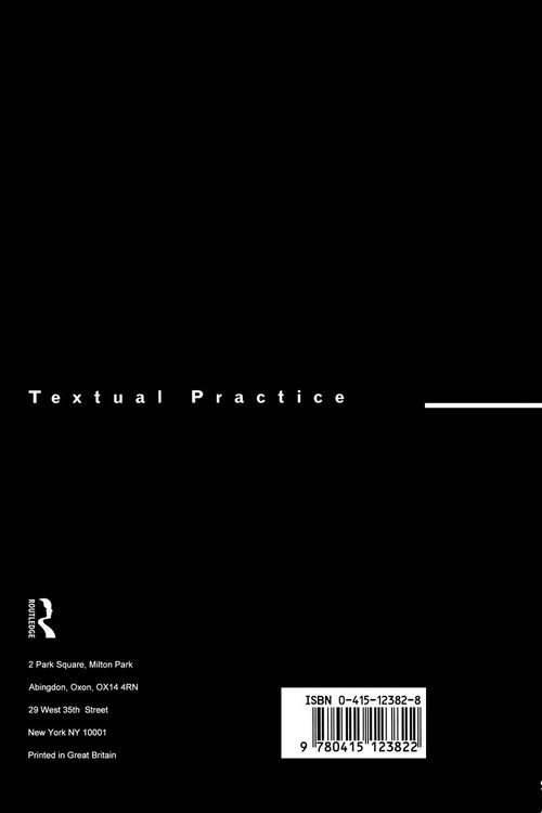 Produktbild: Textual Practice